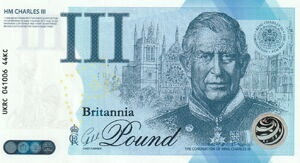 PNew (A3) Great Britain - King Charles Testnote